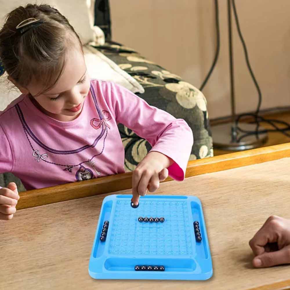 HOT！Ferromagnetic Magnetic Chess Game Plastic Interactive Magnet Board Game