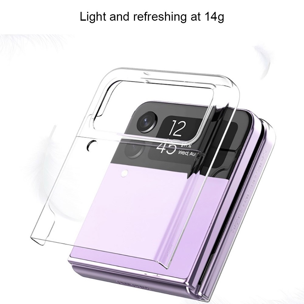 Araree Nukin 085 Case Samsung Galaxy Z-Flip 4 Clear Phone Cover Screen Protector