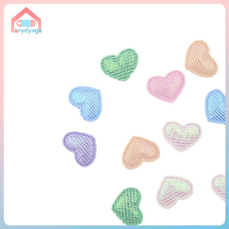 Bộ 50 Miếng Dán Trang Trí Mũ Hình Trái Tim Cho Ngày Valentine