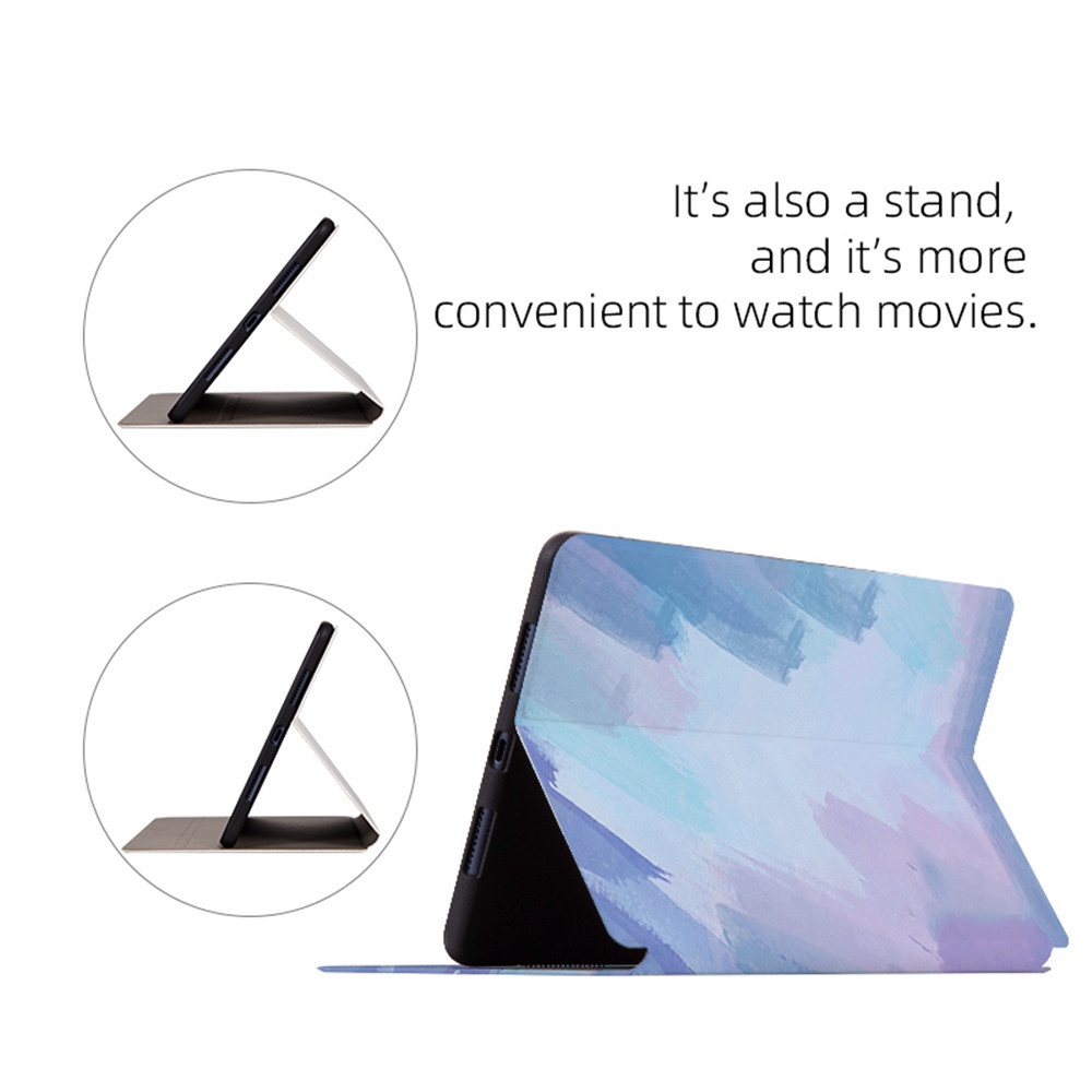 Bao Da Máy Tính Bảng Nắp Lật Họa Tiết Hoạt Hình Cho lenovo tab m9  9 inch Ốp