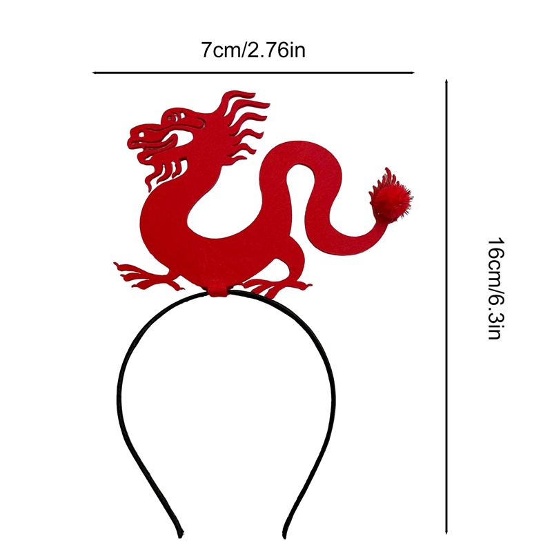 Băng Đô Hình Rồng Độc Đáo 2024 2024