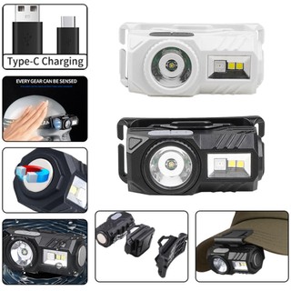 Đèn led đội đầu mini siêu sáng sạc cổng usb dùng cho câu cá / cắm trại