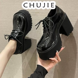 CHUJIE giày nữ boot nữ bột Thời trang trăm mốt Lịch lãm Phối màu tinh tế Phối hợp dễ dàng Đẹp mắt FSX2390XOK 37Z230913