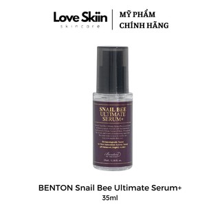 Tinh chất ốc sên BENTON Snail Bee Ultimate Serum+ 35ml