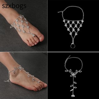 Szxbogs Chân Dạng Chuỗi Hạt Thời Trang Đi Biển|Trang Sức Vòng Cổ