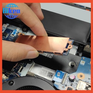 Quạt tản nhiệt m.2 ssd bằng đồng với đệm silicone cách nhiệt cho laptop