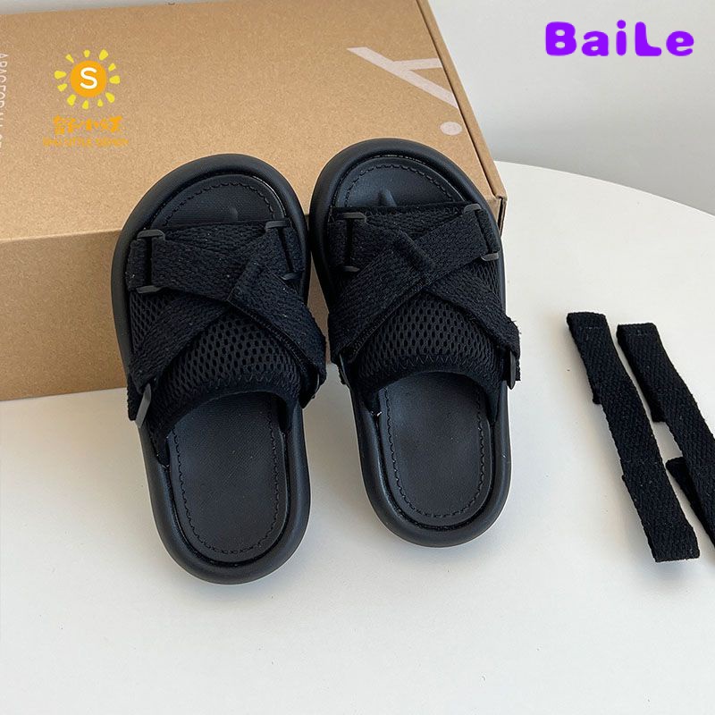 Dép Sandal Đế Mềm Phong Cách Hàn Quốc Thời Trang Xuân Hè Cho Bé Trai Và Bé Gái