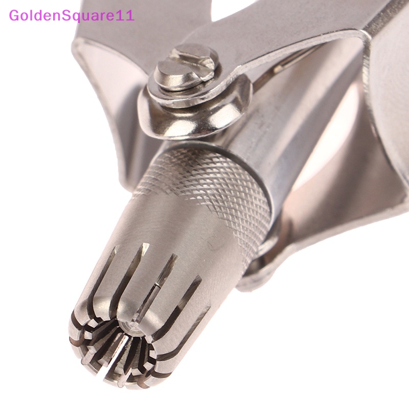 Bộ Dao Cạo Tỉa Lông Mũi Bằng Thép Không Gỉ Màu Vàng vn