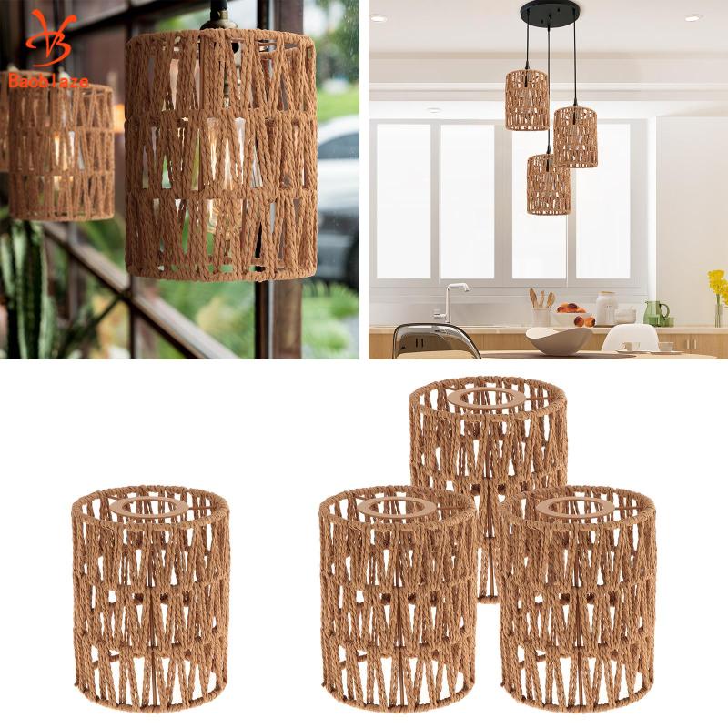 Baoblaze Chụp Đèn Chùm Bóng Phong Cách boho Cho Quán Cà Phê