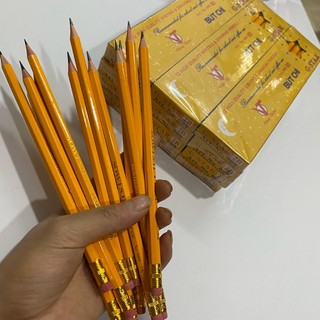 Combo 3 chiếc Bút viết chì gỗ 2B/3B/4B/5B/6B Gstar 009