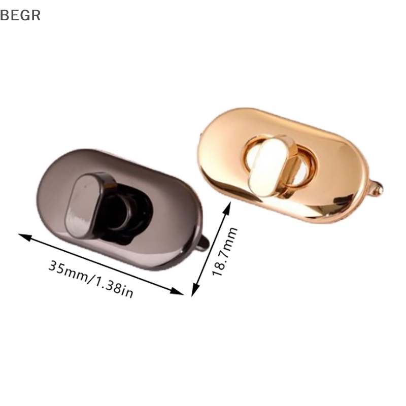 Khóa Kim Loại Hình oval mini Dành Cho Túi Xách Nữ vn