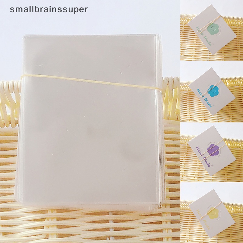 Smallbrainssuper Set 50 Thẻ Giấy Hình Hoa Trưng Bày Kẹp Tóc / Dây Chuyền / Vòng Tay