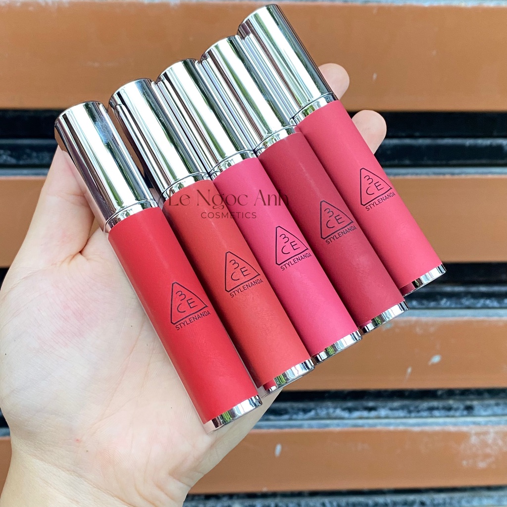 Son kem lì 3CE Hazy Lip Clay