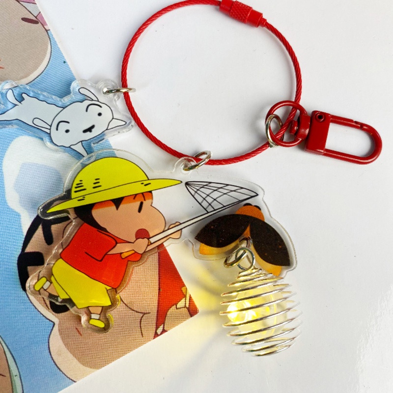 Hoạt Hình Móc Khóa acrylic Phát Sáng Trong Tối Độc Đáo