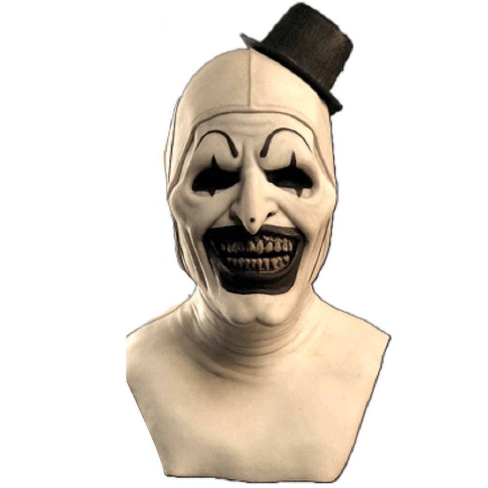 Lomhome❤ Nghệ Thuật Kinh Hoàng Mặt Nạ Hóa Trang Chú Hề Phim Nghệ Thuật Kinh Hoàng Mặt Nạ Hóa Trang Chú Hề Halloween Đạo Cụ Mặt Nạ Lễ Hội Dành Cho Nam Giới ❤Lomhome