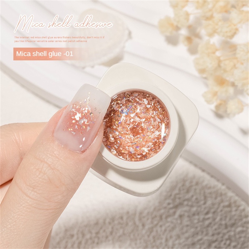 7g  Sơn Móng Tay gel Kim Tuyến Lấp Lánh Chuyên Nghiệp Chất Lượng Cao