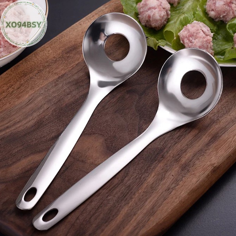 Xo94bsy Khuôn Làm Thịt Viên Bằng Thép Không Gỉ Tiện Dụng Cho Nhà Bếp vn