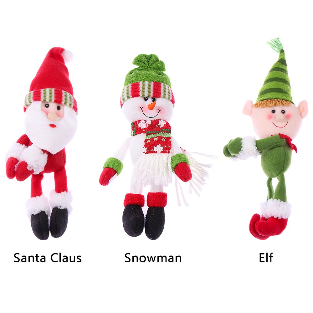 Bộ Vỏ Bọc Chai Rượu Vang Hình Ông Già Noel / Người Tuyết / Người Tuyết Làm Quà Tặng Cho Bạn Bè / Giáng Sinh / Rượu Sâm Panh