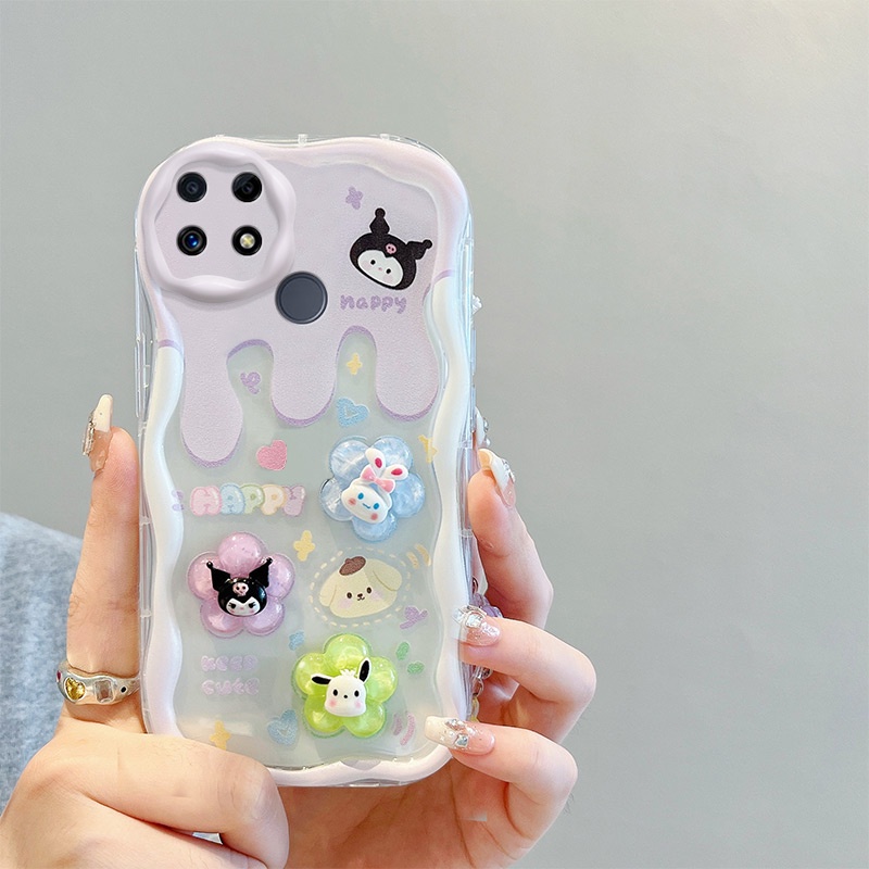 Ốp lưng realme c12 ốp lưng realme c25 Dễ Thương Ốp Điện Thoại Hình Búp Bê Hoạt Hình 3d Thời Trang Cho realme c12 / c25