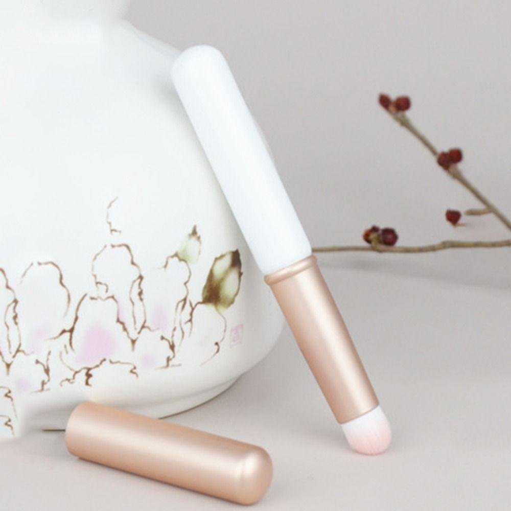 Mkeb Cọ Trang Điểm Môi mini Đầu Tròn Đa Năng Chuyên Nghiệp