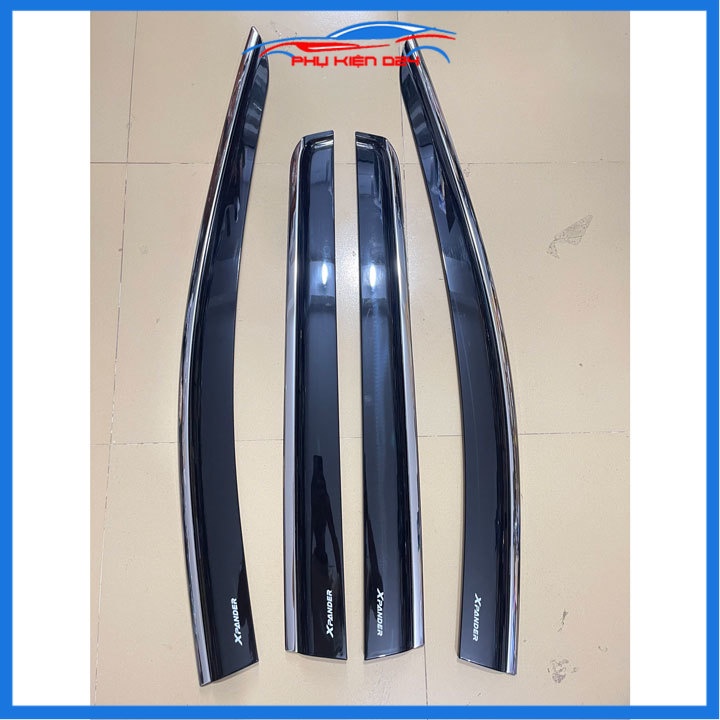 Vè mưa Xpander 2018-2019-2020-2021-2022-2023 chỉ inox che mưa bảo vệ xe