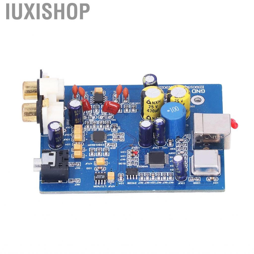 Iuxishop Audio Amplifier Module Board USB DAC  Card 24bit 96K SA9023 ES9018K2M