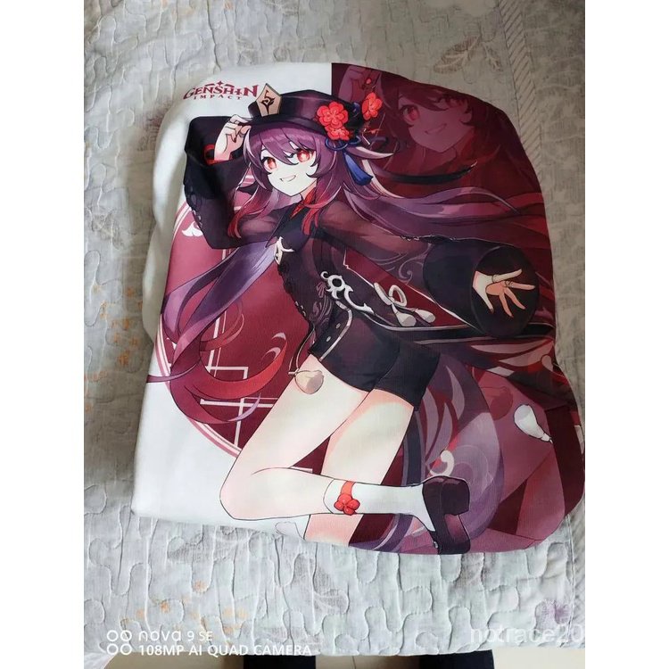 ★Genshin Impact★Keqing & ganyu Áo Khoác Có Mũ Trùm Đầu Hai Chiều nahida & scaramouche merchandise Vải
