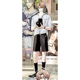 Mô hình Standee Phác Họa Korean BL Manwha Sketch Acrylic Stand Lee Joobin Choi Ilkyung Suit Series Anime 15cm