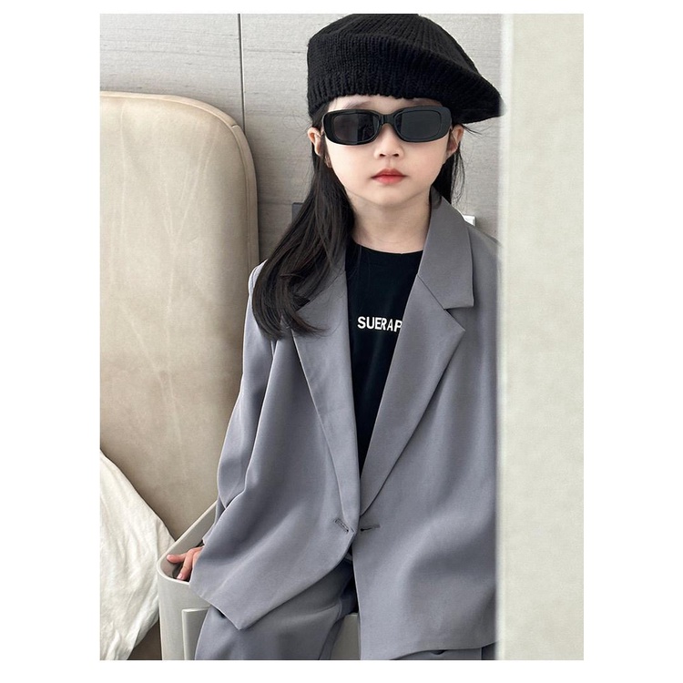 Bộ Đồ Thời Trang Thu Đông Hàn Quốc 5 Món Cho Bé Gái