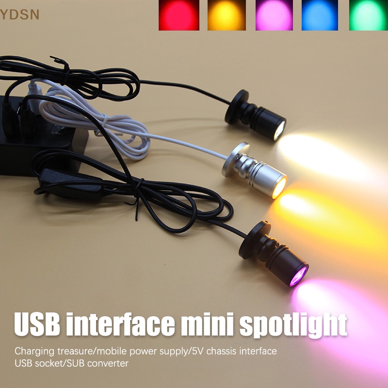 Đèn led usb 5v mini Gắn Trần Nhà Trang Sức / Tủ Trang Sức rt