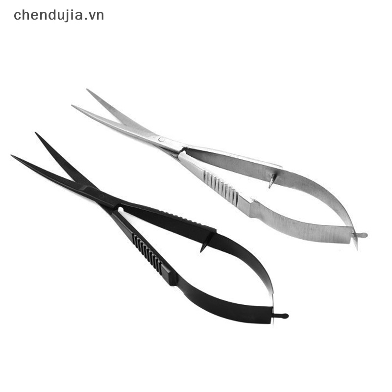 Dujia Kéo Lò Xo Thẳng / Cong Bằng Thép Không Gỉ Cắt Cỏ Thủy Sinh Cho Bể Cá Và Sân Vườn vn
