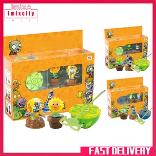 Imixcity Đồ Chơi Con Quay Hình plants vs zombies