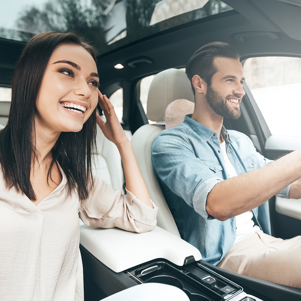 1 Cặp Gối Tựa Đầu Và Lưng Gắn Ghế Xe Hơi