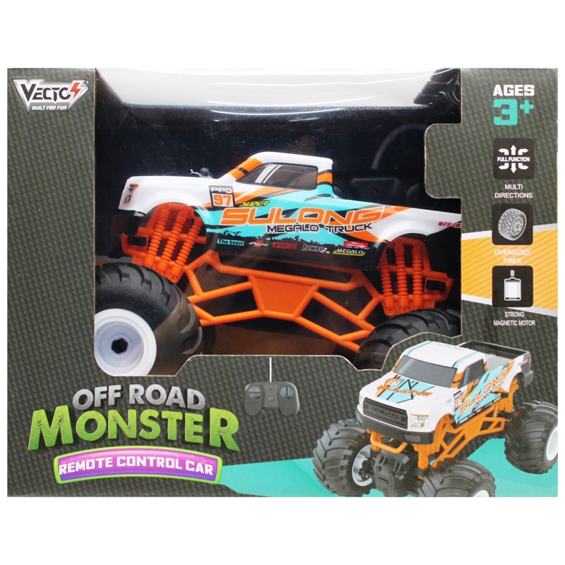 Đồ Chơi Xe Địa Hình Quái Vật Điều Khiển Từ Xa 2 - VECTO VT358A/WH