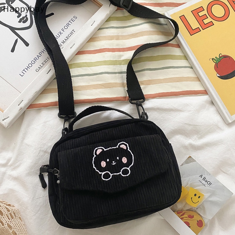 Túi Đeo Chéo Vai Hình Gấu Dễ Thương Đựng Điện Thoại Phong Cách vintage Cho Nữ