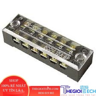Cầu đấu điện domino tb1506 15a 6 cực cầu đấu 15a 6p