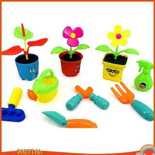 Bộ đồ chơi 9 dụng cụ làm vườn cho bé