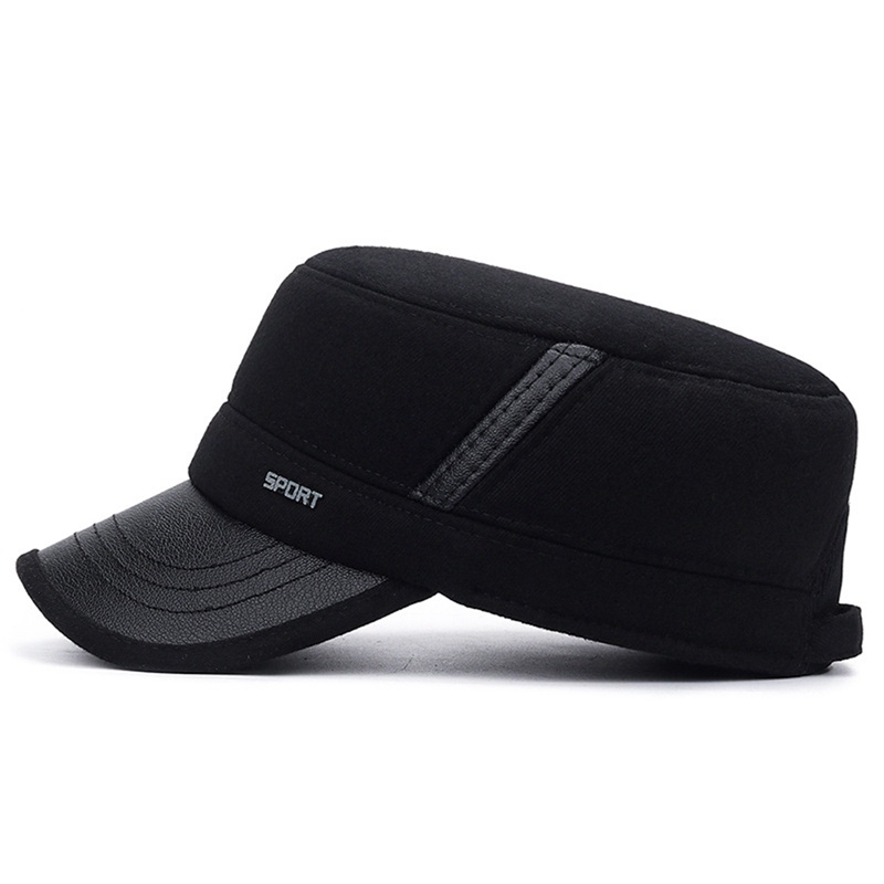 Diamd Mũ Lưỡi Trai Dày Dặn Bảo Vệ Tai Phong Cách Quân Đội