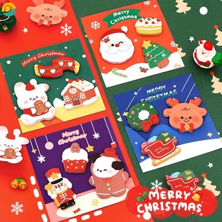 Giấy Dán Ghi Chú mini Họa Tiết Giáng Sinh Dễ Thương