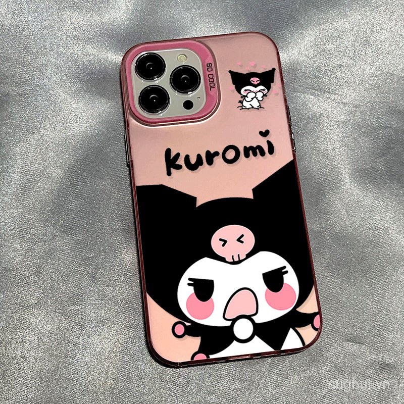 Dễ Thương Ốp Điện Thoại In Hình kuromi Cho iphone 15promax 15pro 15 14 13 12 11 pro max 14promax 13promax 11promax xr xsmax 7 8 plus