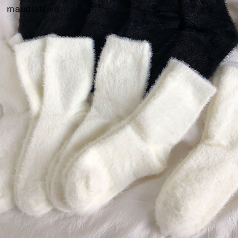 Vớ Nhung San Hô Dày Dặn Giữ Ấm Mùa Thu Đông Cho Nam Và Nữ