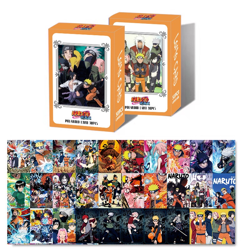 OSHI NO KO NARUTO BLUE LOCK Lomo Card Photocard 30pcs/box