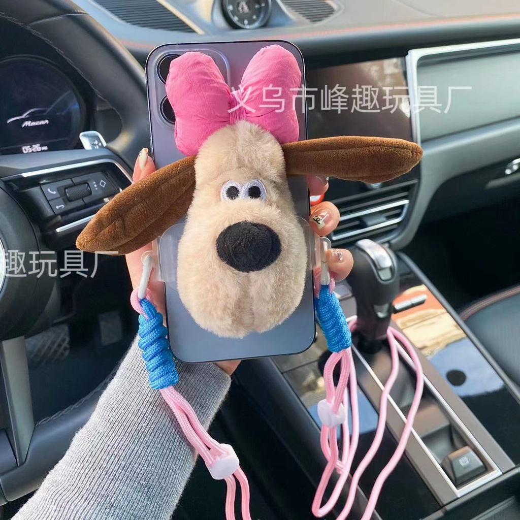 Ere1 wallace gromit Dây Đeo Chéo Sau Điện Thoại Hoạt Hình Ngoài Trời