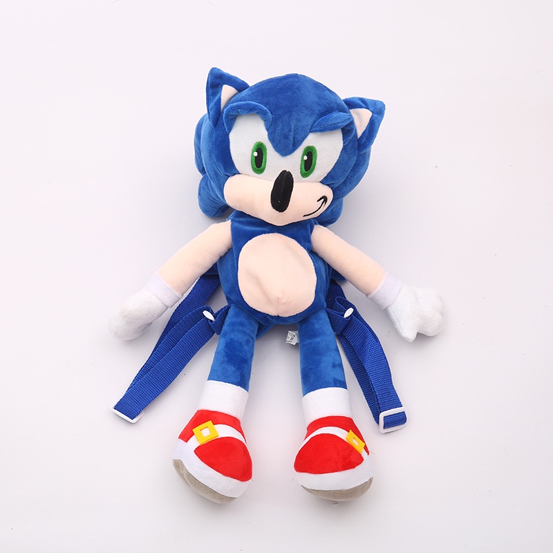Sonic Ba Lô Hình Nhím sonic Nhồi Bông Dễ Thương Cho Bé Mẫu Giáo