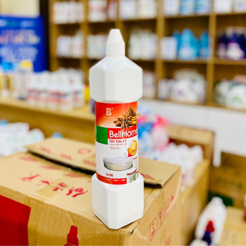 Tẩy Bồn Cầu Bell Home Hương Quế 1KG - Tẩy Toilet Công Nghệ Sinh Học Chiết Xuất Thiên Nhiên Sạch Khuẩn Mùi Thơm Dễ Chịu