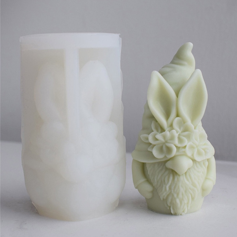 Khuôn silicone Làm Nến Thơm diy Hình Giáng Sinh Tiện Lợi