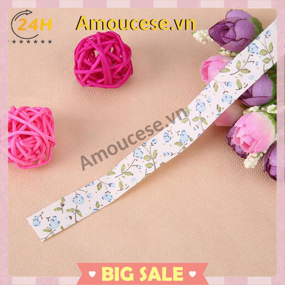 Cuộn Dây Ruy Băng In Hoa 5 yard Phụ Kiện May Vá Thủ Công diy