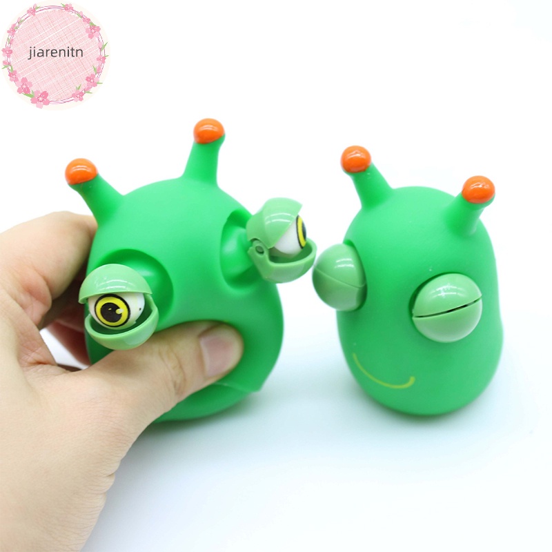 Jiarenitn Đồ Chơi Bóng Mắt Xanh Lá Vui Nhộn Giảm Căng Thẳng Cho Người Lớn Trẻ Em vn