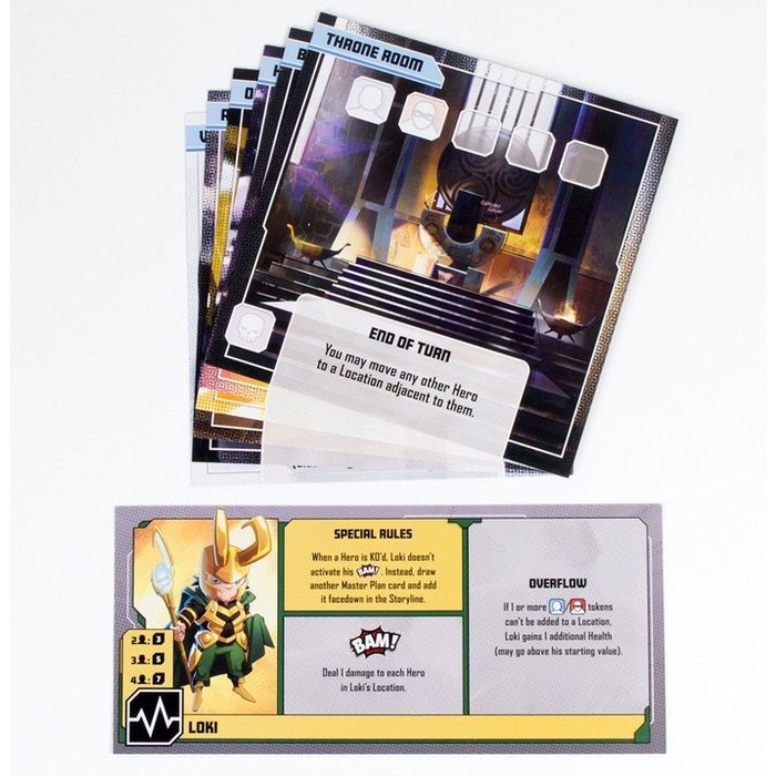 Marvel United: Tales of Asgard  - bộ mở rộng Trò Chơi Board Game