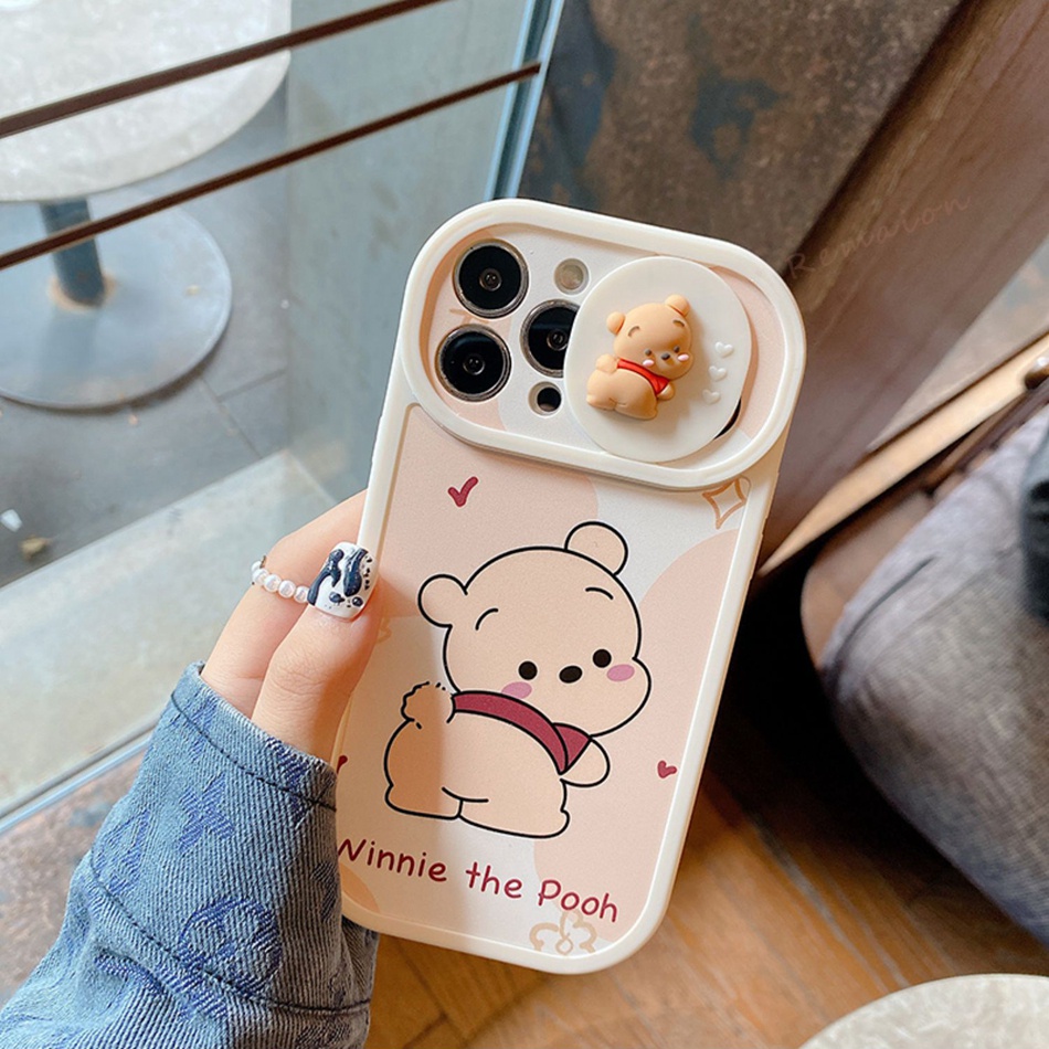 Ốp Điện Thoại Silicon Dẻo Hình Gấu pochacco 3d Cho iphone 11 12 13 14 15 pro max plus x xr xs max 7 8 plus se 2020 11pro 15pro